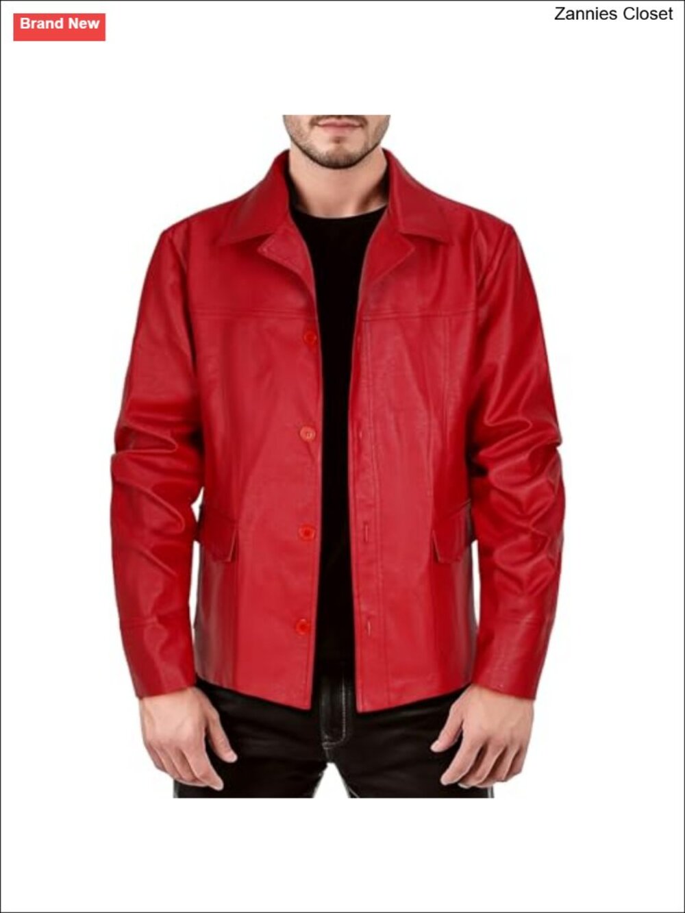 Men's Leather Faux Leather Aviator Jacket Classic Fashion Motorcycle